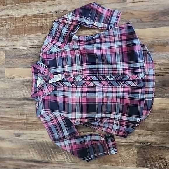 NWT Ladies Christopher & Banks Flannel Sz Petite Large - Picture 1 of 5